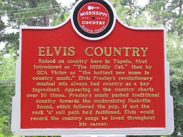 Elvis Presley music trail sign Elvis Presley music trail sign