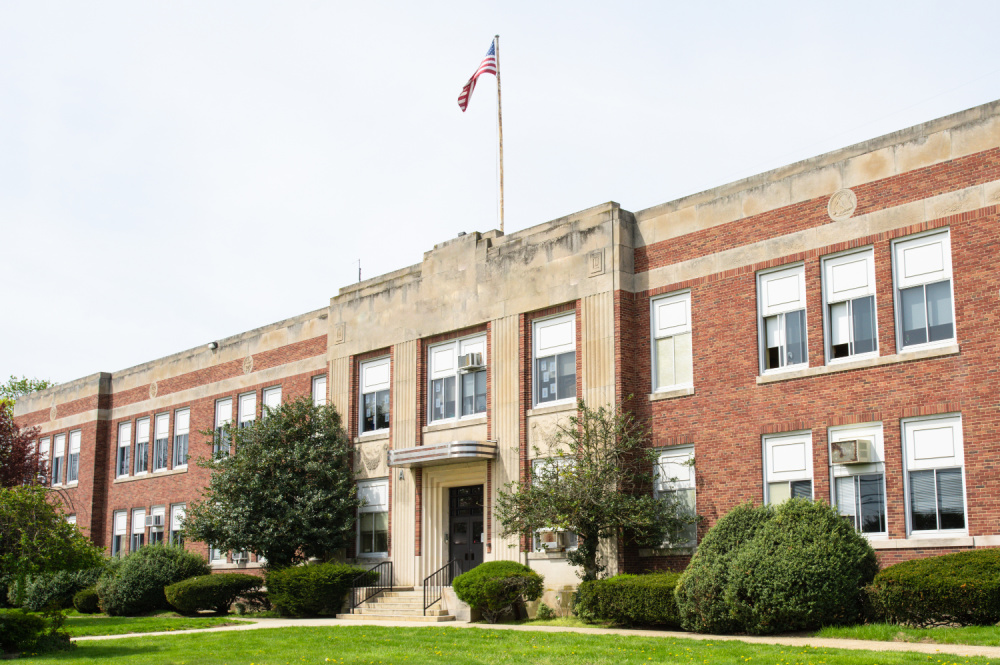 school building school