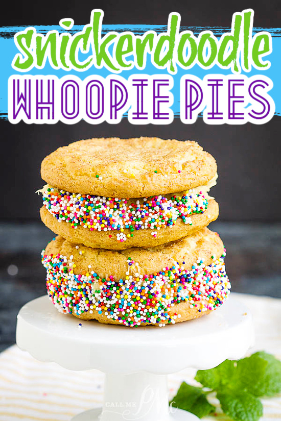 snickerdoodle whoopie pie recipe