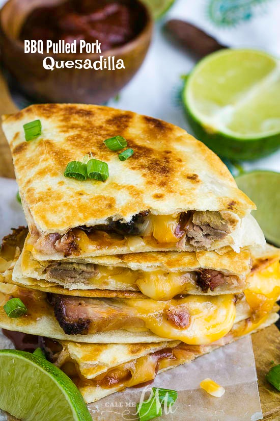 BBQ Pulled Pork Quesadilla 