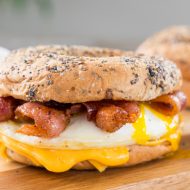 Bacon Egg and Cheese Breakfast Sandwich