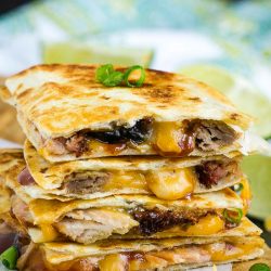 BBQ Pulled Pork Quesadilla