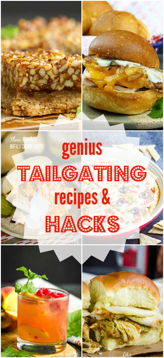  football party or tailgate recipes