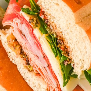 Classic New Orleans Muffuletta Sandwich Recipe