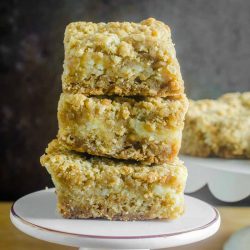 Oatmeal Cookie and Cream Cheese Bars