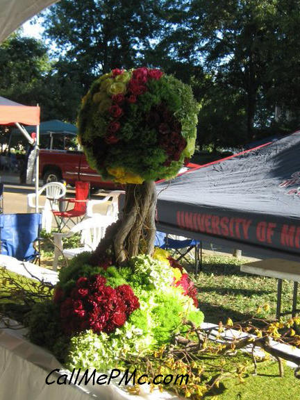 Ole Miss tailgating centerpiece