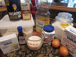 ingredients for Cinnamon Roll Breakfast Bread ingredients for Cinnamon Roll Breakfast Bread