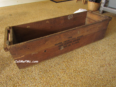 Making a shoe rack from scrap lumber.