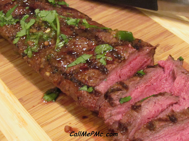 Six Minute Flat Iron Steak from callmepmc.com #steak #grilling #callmepmc 