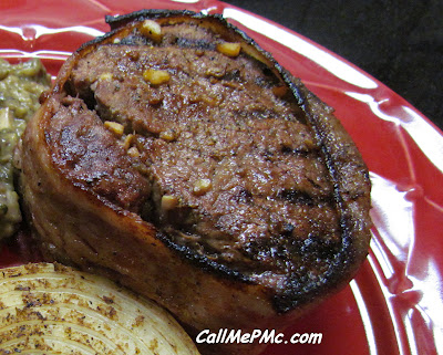 Grilled Steak with Red Wine Sauce via callmepmc.com