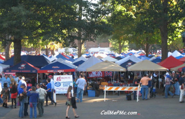 Grove at Ole Miss on football Saturday