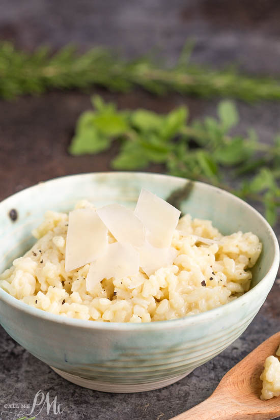 Basic Risotto recipe is creamy and filling. This delicious side dish is extremely versatile making it the ideal companion to short ribs, pot roasts, pork chops, and chicken. It basically goes with anything!. How to make Basic Risotto. Parmesan Risotto Recipe. How to Make Basic Risoto.