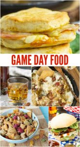 Snacks and finger foods are an integral part of enjoying game day. Make the game day party a breeze with some easy tailgate food!
