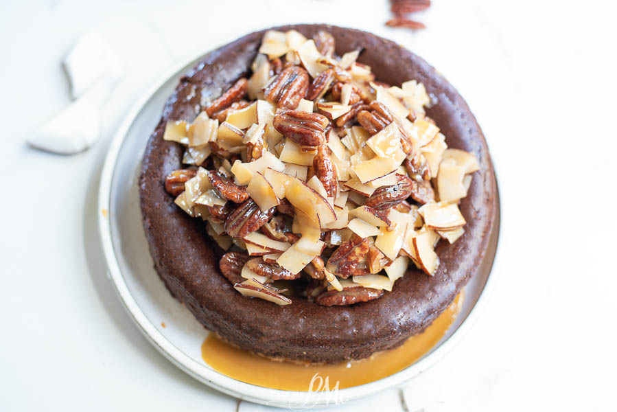 German Chocolate Cheesecake 