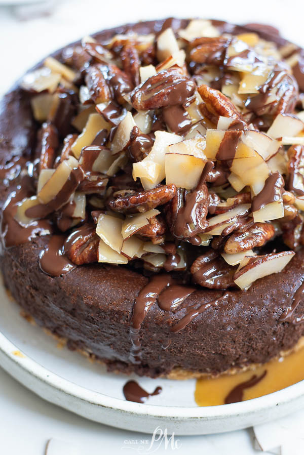 German Chocolate Cheesecake German Chocolate Cheesecake