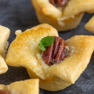 HOT HONEY BRIE PECAN BITES