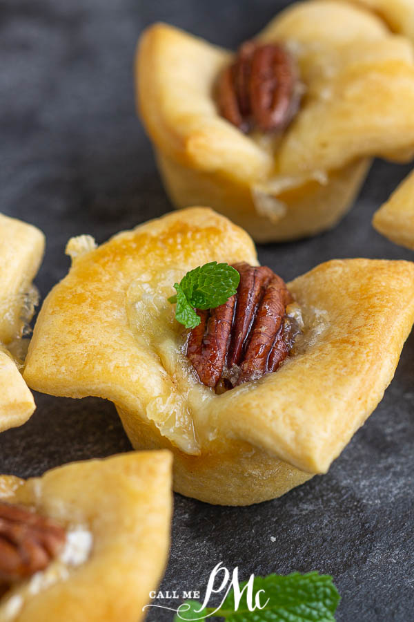 Hot Honey Brie Pecan Bites 