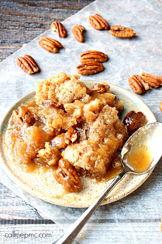 Pecan Cobbler. Pecan Pie Cobbler.