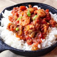 SLOW COOKER CRAWFISH AND SHRIMP