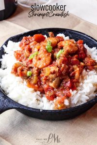 SLOW COOKER CRAWFISH AND SHRIMP