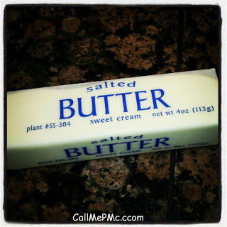 stick of salted butter.