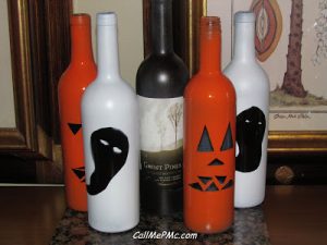 HALLOWEEN WINE BOTTLE CRAFTS