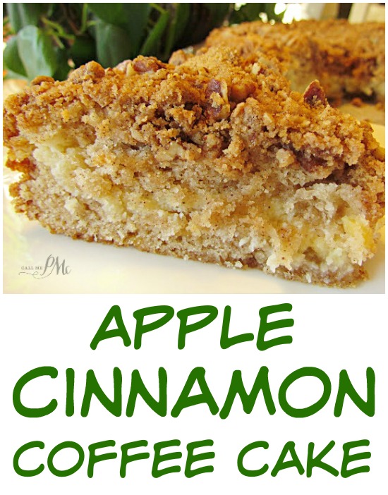 Apple Cinnamon Coffee Cake from callmepmc