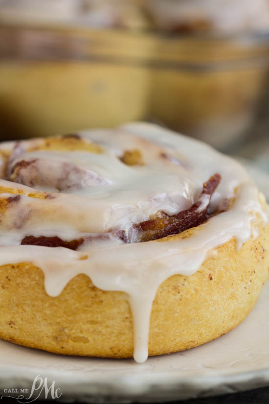 breakfast, dessert. Bacon Cinnamon Rolls are the perfect combination of savory and sweet. A new twist of a comfort food favorite, traditional cinnamon rolls are paired with smokey bacon for a super easy breakfast. Bacon Cinnamon Rolls