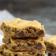 Chocolate Chip Pan Cookies