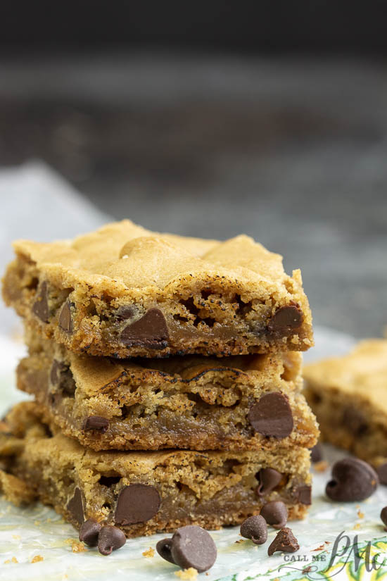 Chocolate Chip Pan Cookies