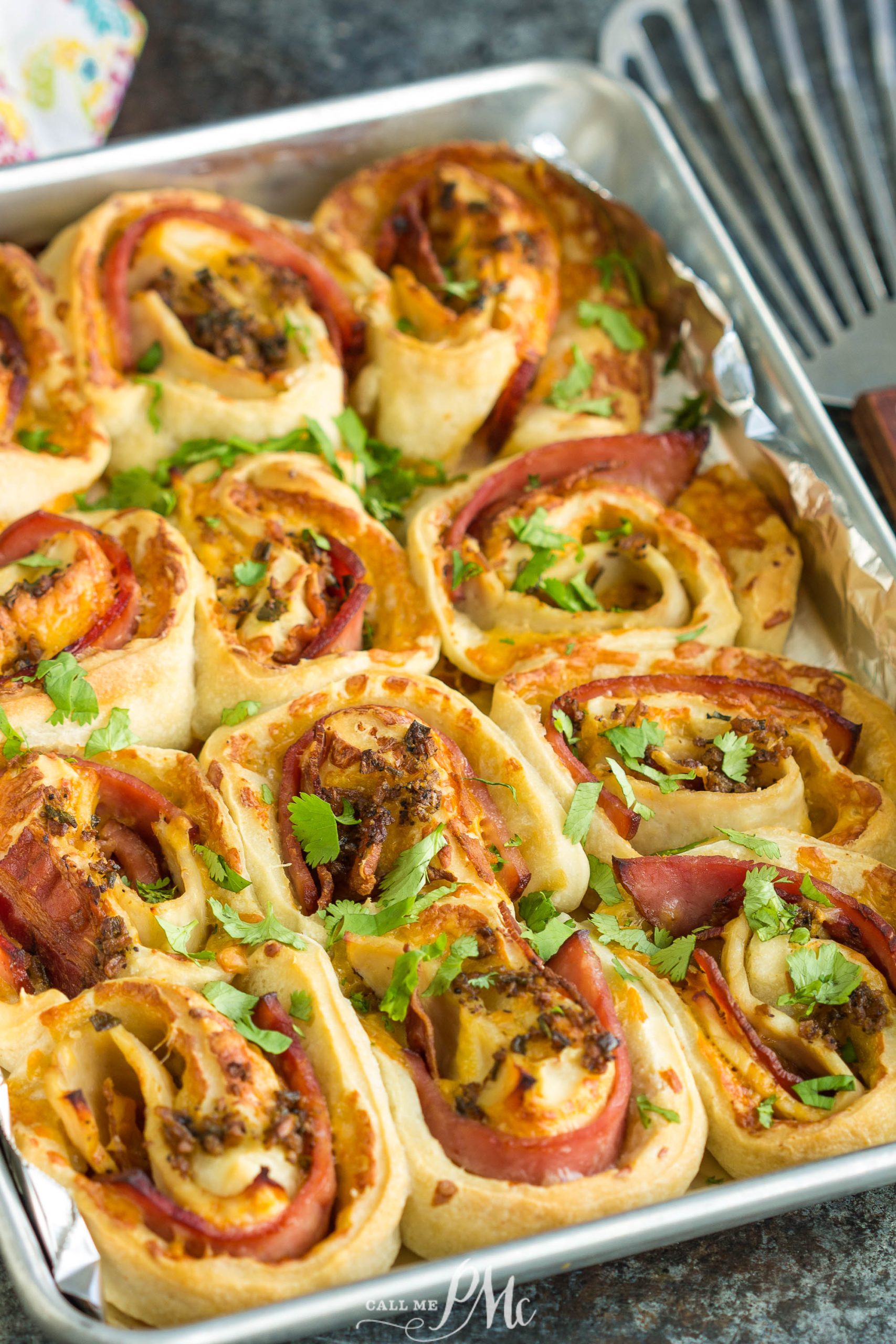 Club Sandwich Pinwheels ham and cheese wraps