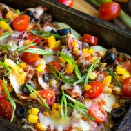 SPICY ITALIAN NACHOS