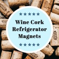 Wine Cork Craft ~ Refrigerator Magnets