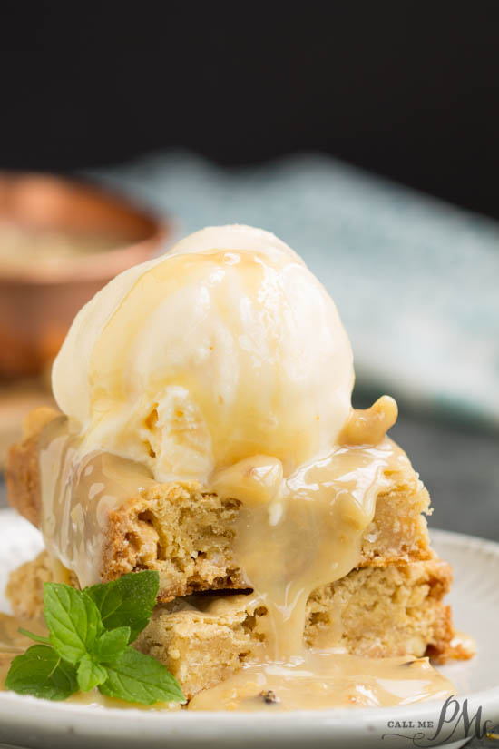 White Chocolate Walnut Blondies 