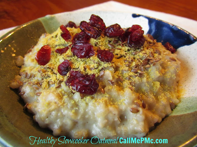 Healthy Slowcooker Oatmeal Healthy Slowcooker Oatmeal
