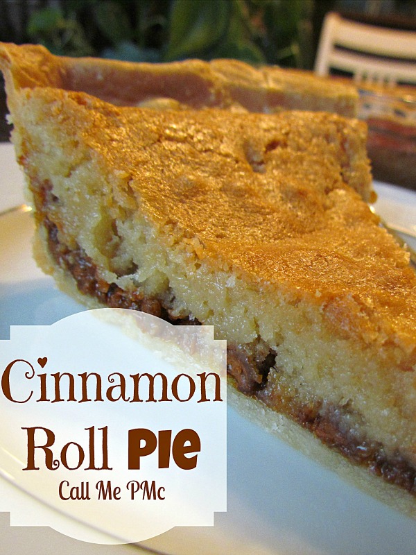 Cinnamon roll pie recipe