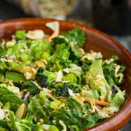 Oriental Salad Recipe with Sweet & Sour Dressing