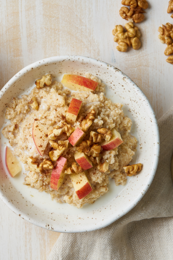 Apple Cinnamon Oatmeal is a delicious, healthy and wholesome breakfast.