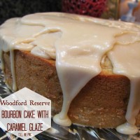 Woodford Reserve Bourbon Pound Cake with Caramel Frosting
