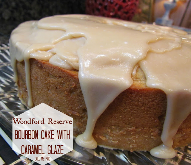 Woodford Reserve Bourbon Cake with Caramel Glaze offers a rich, bold flavor of bourbon, this cake is not for the faint of heart! 