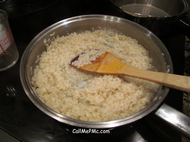 Pan Seared Catfish over Champagne Risotto 