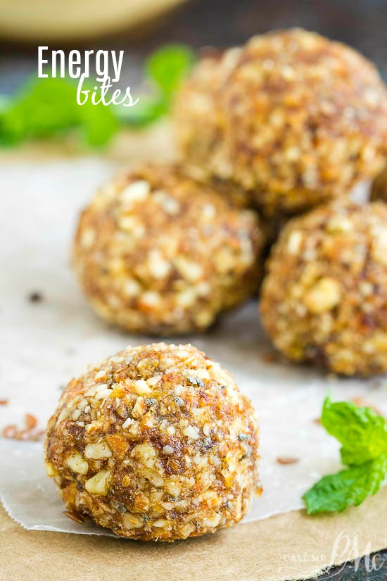 Easy homemade Energy Bites make the best snack. They are just delicious, nutritious, sweet, flavorful and beyond amazing.