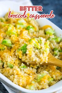 Broccoli Quinoa Casserole Recipe