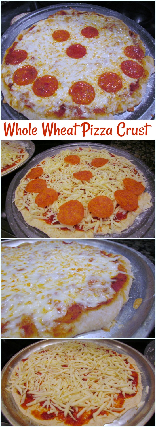 Whole Wheat Pizza Dough can be used for pizza, calzones, and bread or cheese sticks. This is an easy recipe to add to your pizza night.