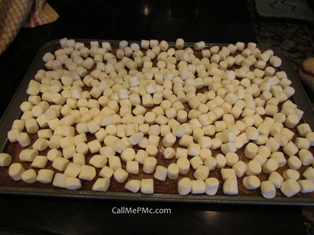 brownies with marshmallows