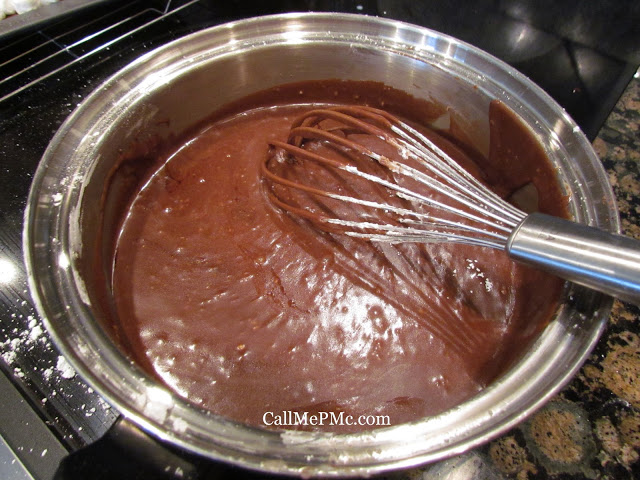 chocolate frosting