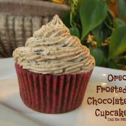 Oreo Frost Chocolate Cupcake