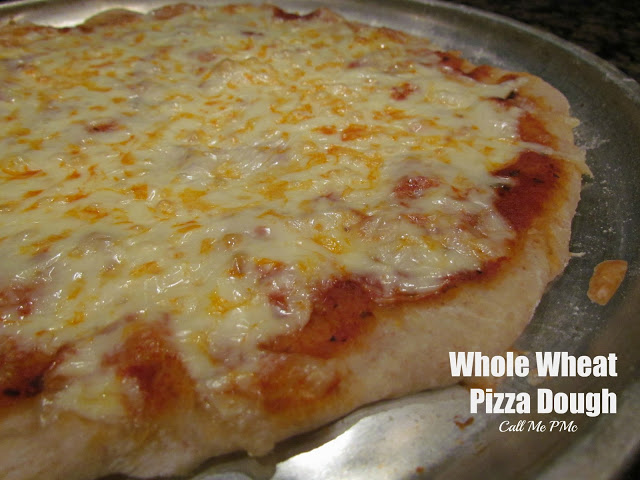 Whole Wheat Pizza Dough #callmepmc