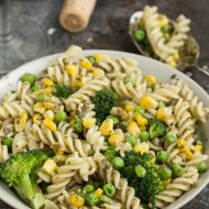 Easy Healthy Pasta and Veggies
