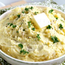 Roasted Garlic Mashed Potatoes